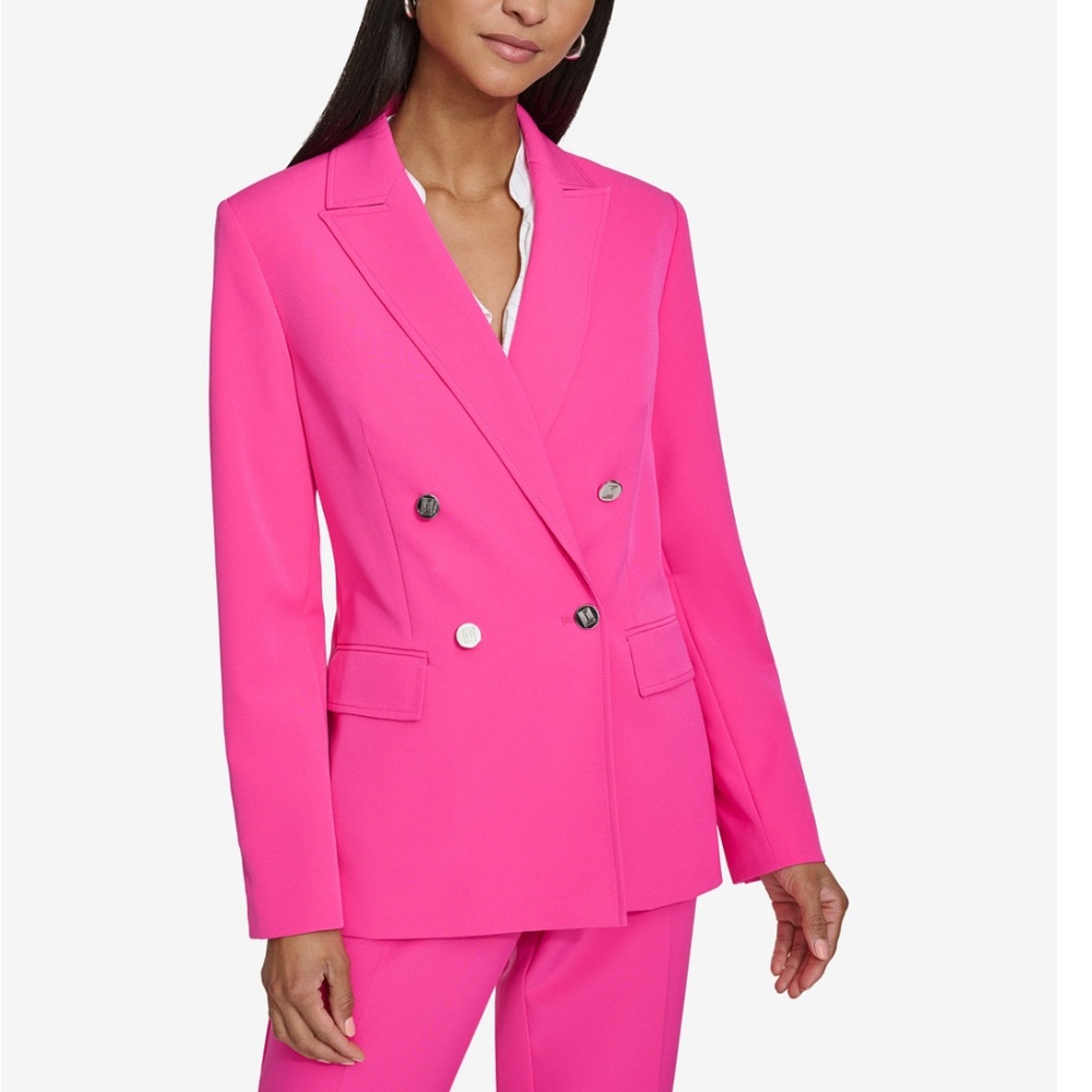 Karl Lagerfeld Paris Suit: Women’s Double-Breasted Jacket and Pants